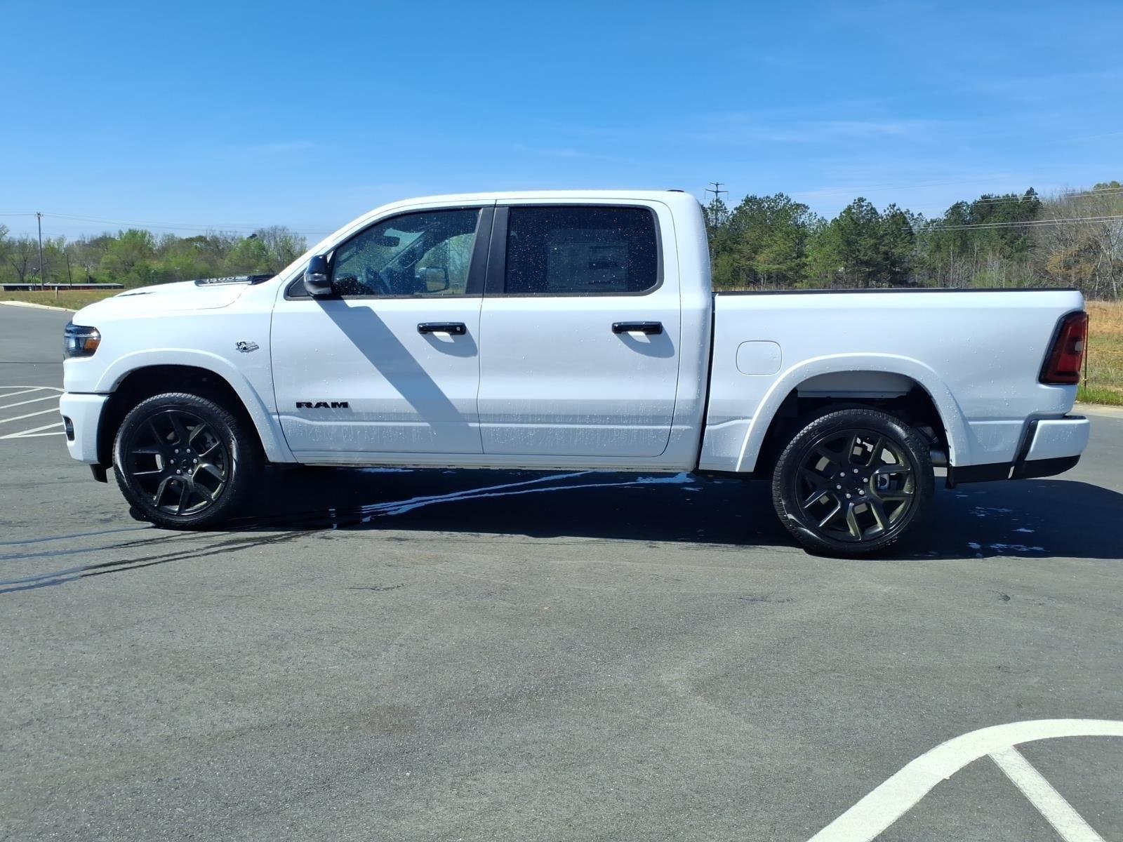 New 2026 Bright White Clear-Coat Exterior Paint RAM Laramie image 3