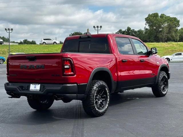 New 2026 Molten Red Pearl-Coat Exterior Paint RAM Rebel image 7