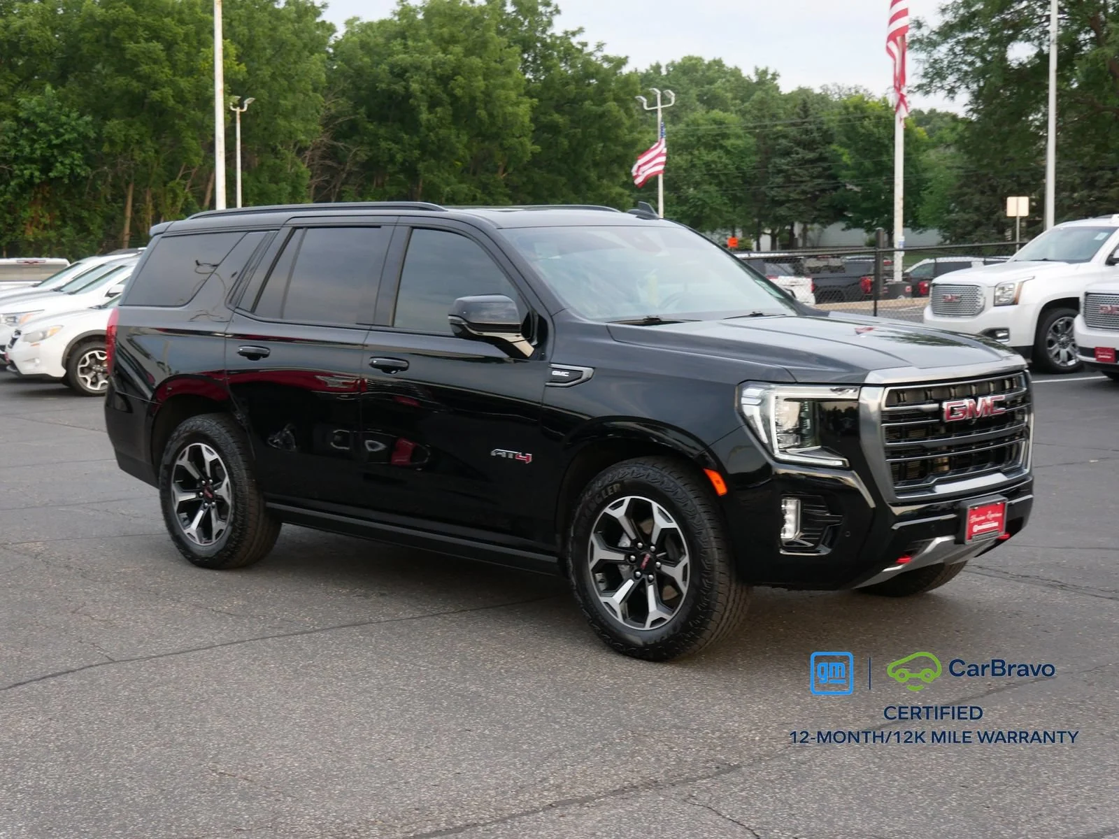 Certified 2024 GMC Yukon AT4 with VIN 1GKS2CKL2RR275362 for sale in White Bear Lake, Minnesota