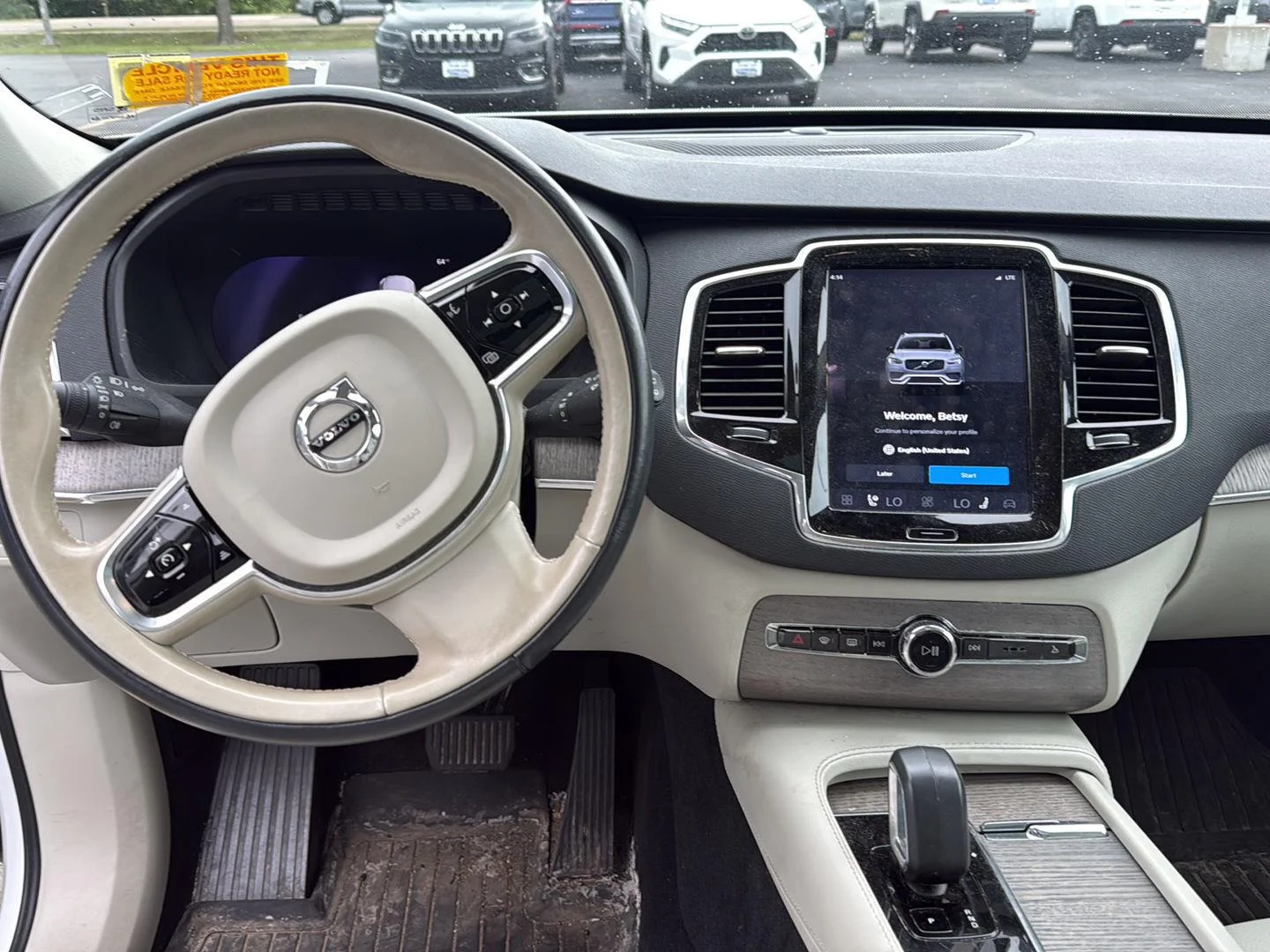 Used 2023 Crystal White Metallic Volvo Plus image 16