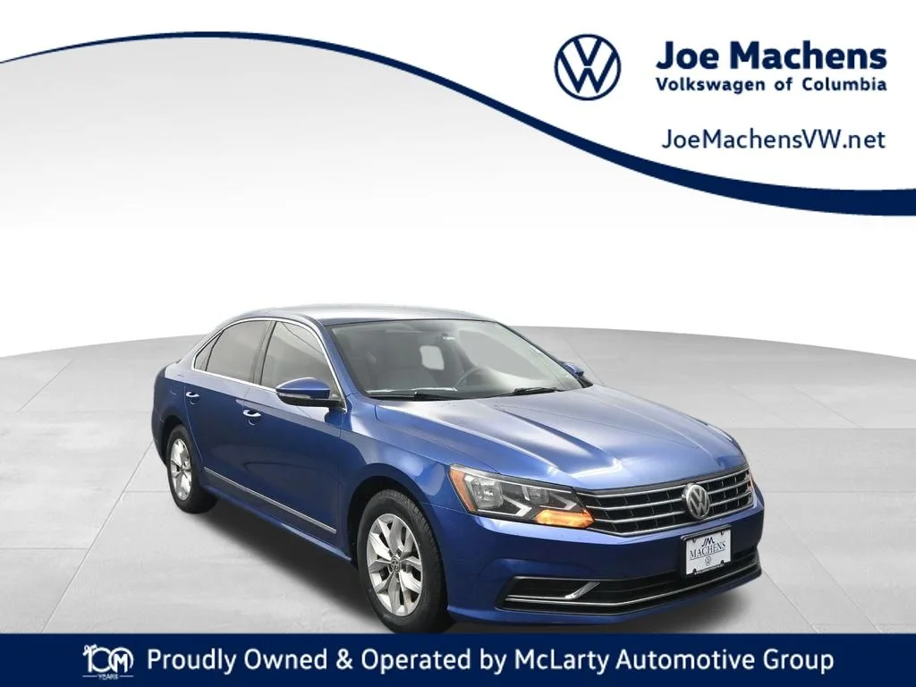 Used 2017 Blue Volkswagen 1.8T S image 1