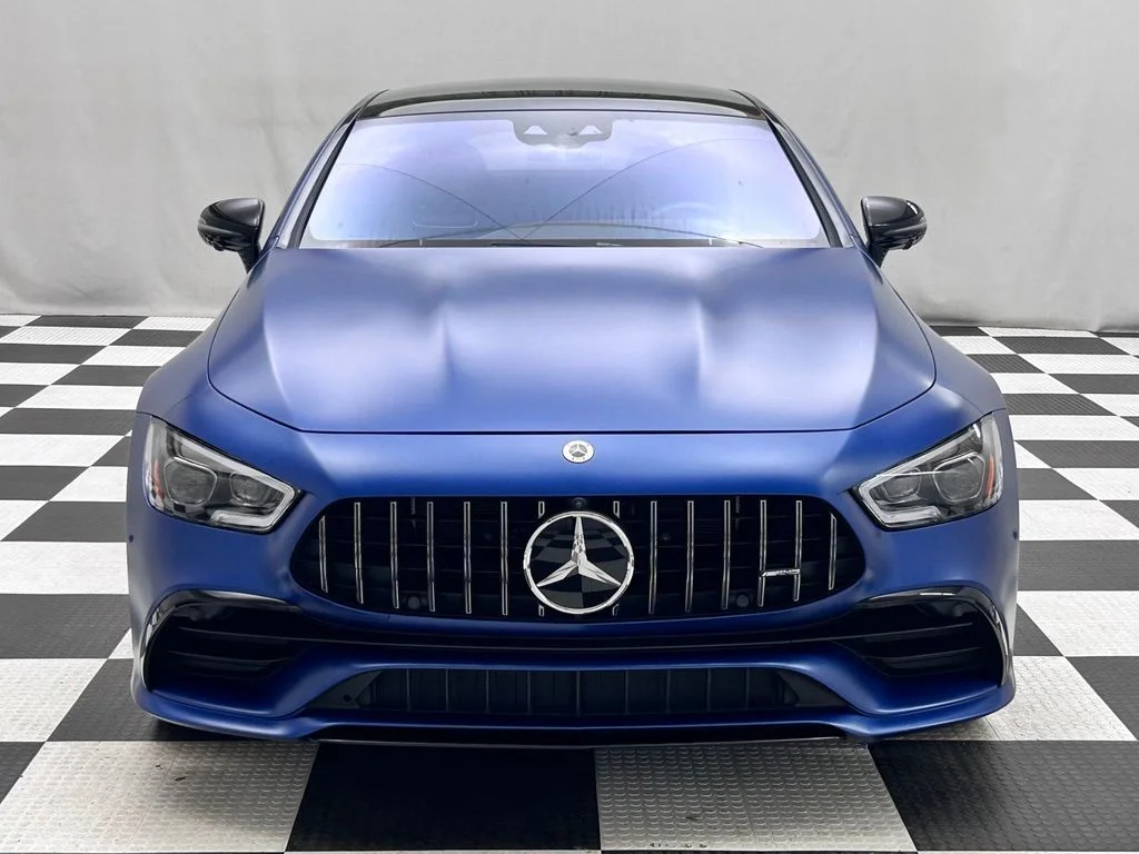 Used 2022 Blue Mercedes-Benz Base image 3
