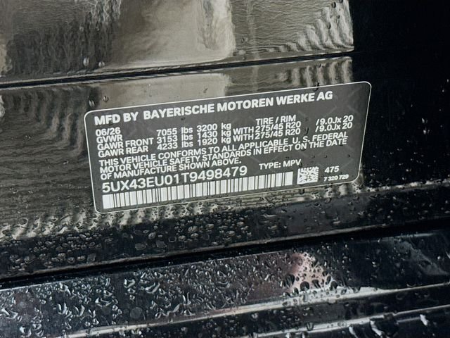 New 2026 Black Sapphire Metallic BMW xDrive50e image 33