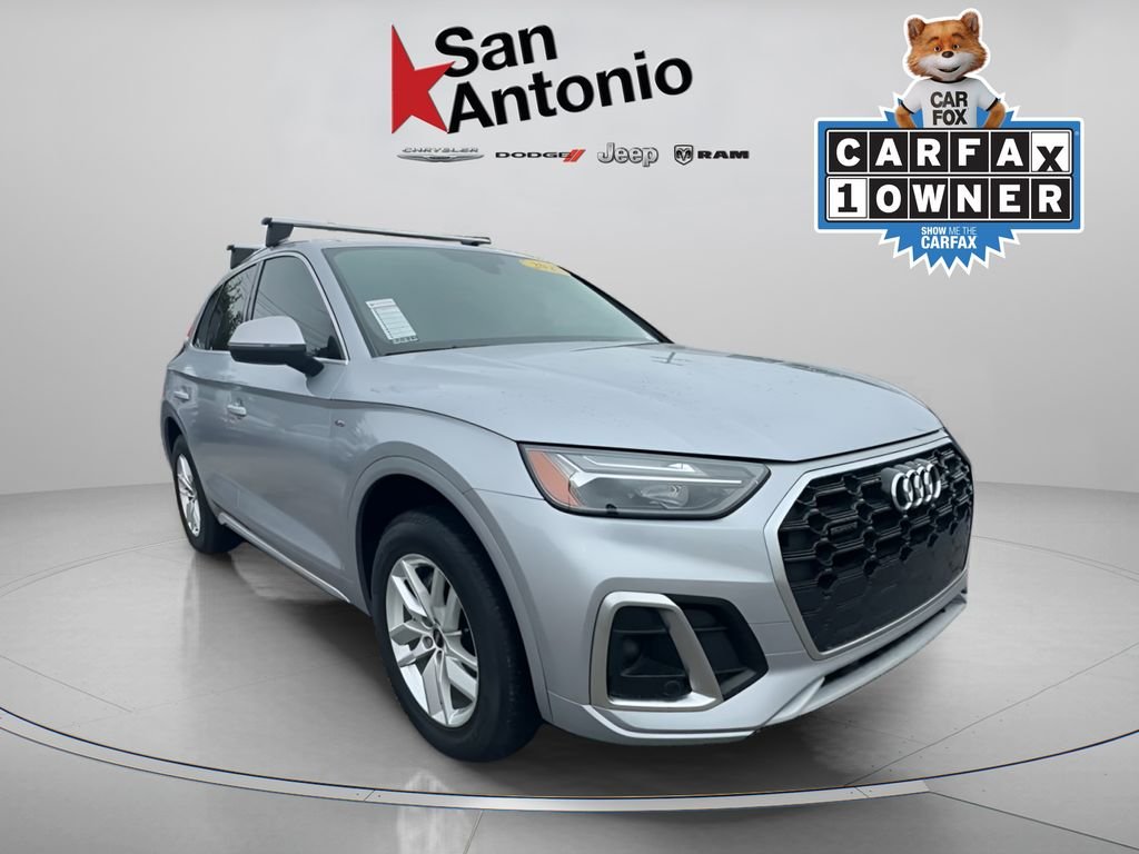Used 2023 Silver Audi 45 S line Premium image 1