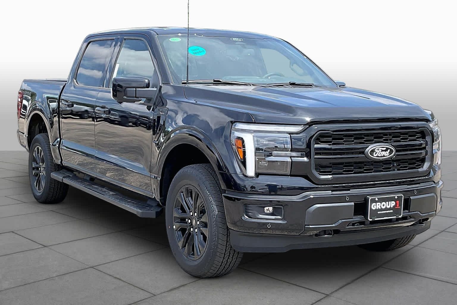 New 2026 Agate Black Metallic Ford Lariat® image 2