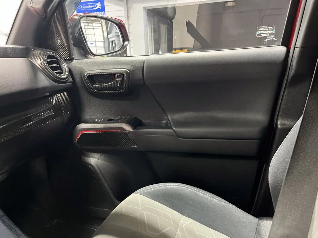 Used 2021 Barcelona Red Metallic Toyota TRD Sport image 17