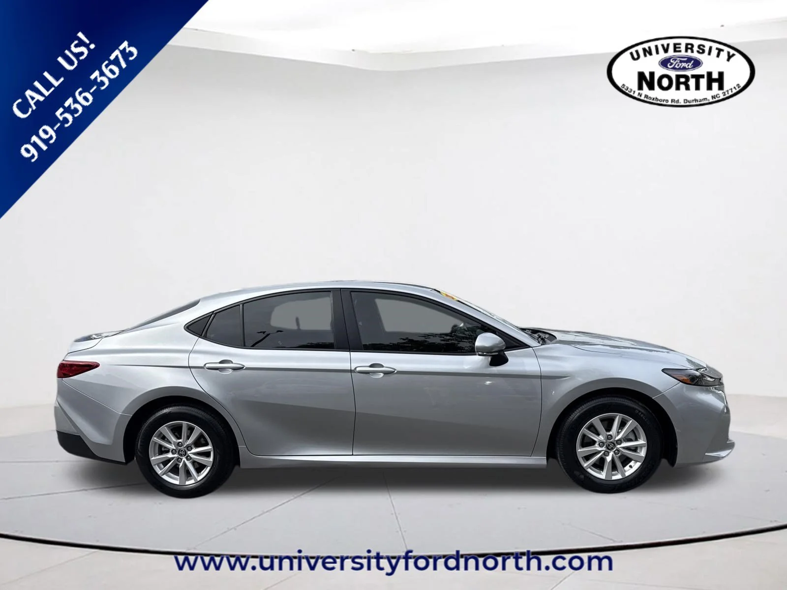 Used 2025 Celestial Silver Metallic Toyota LE image 8