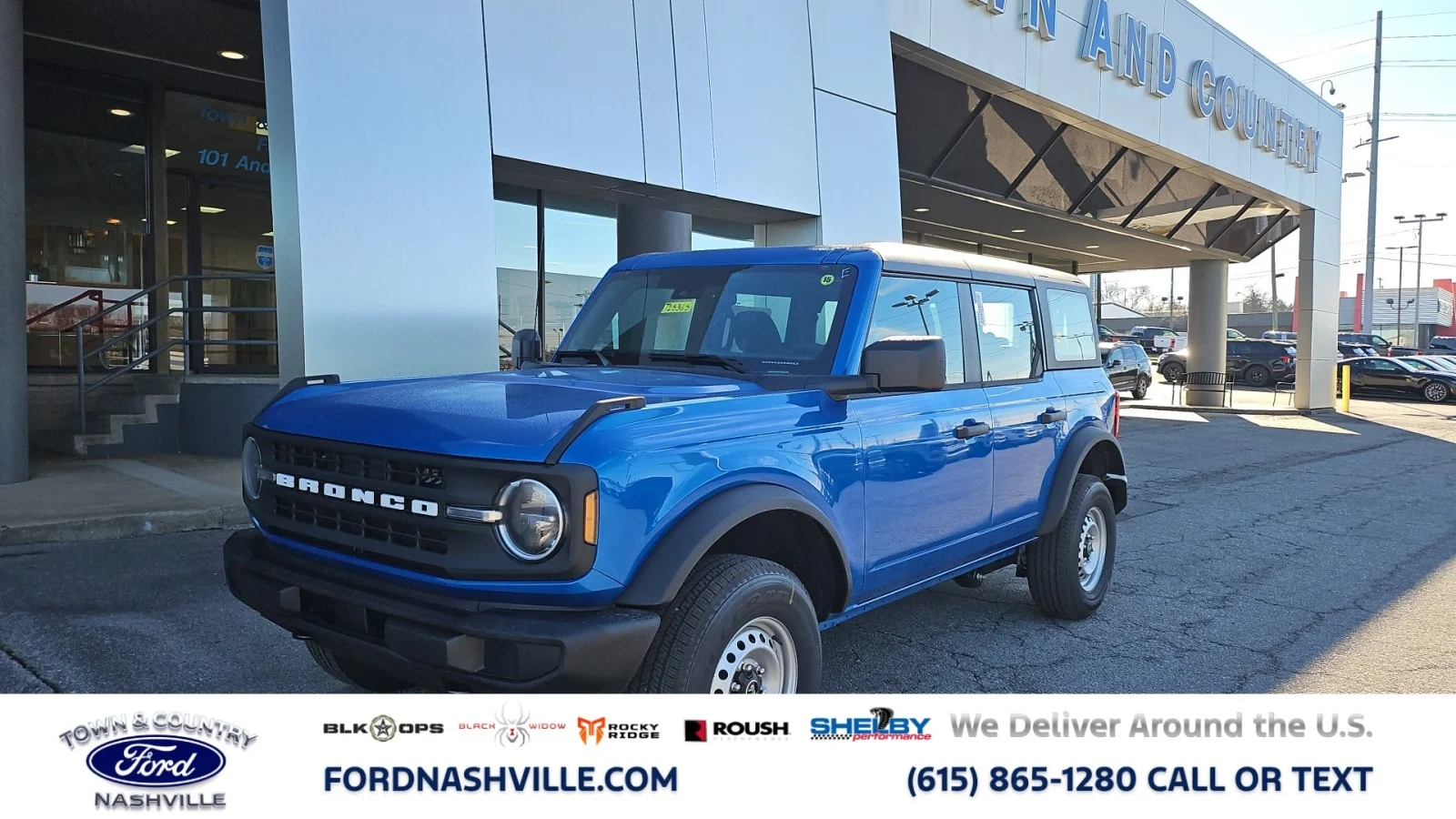 New 2025 Velocity Blue Metallic Ford Base 4WD image 1