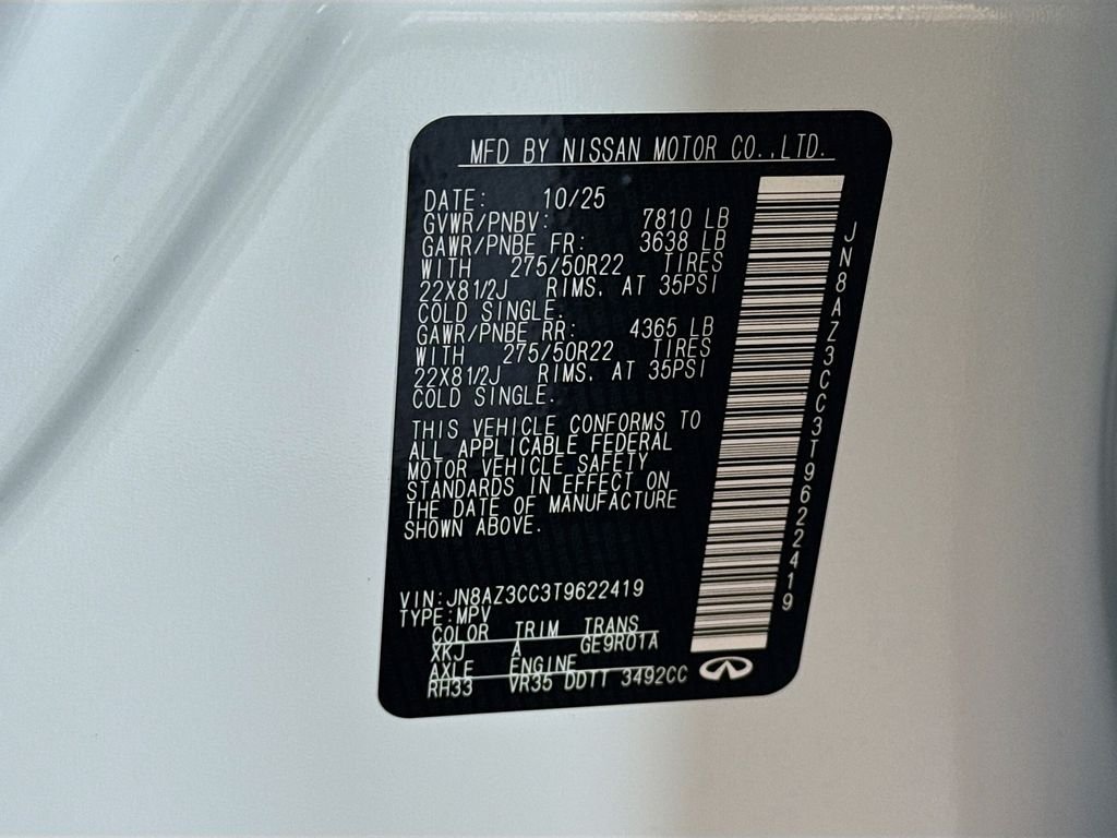 2026 INFINITI QX80 Autograph - Photo 42