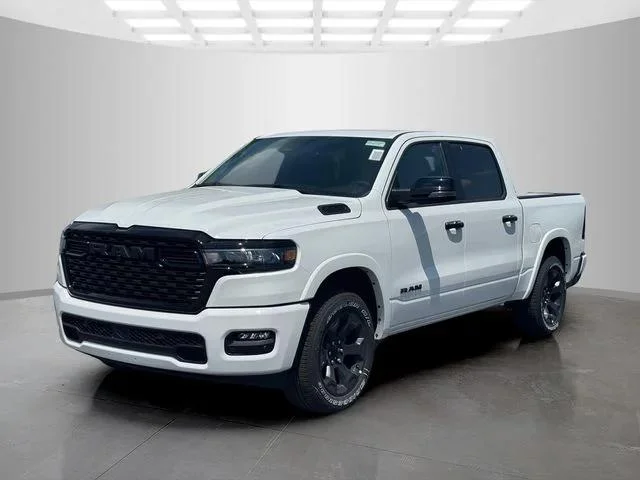New 2026 Bright White Clear-Coat Exterior Paint RAM BIG HORN image 3
