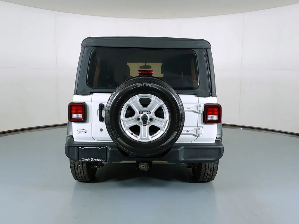 Certified Used 2020 White Jeep Unlimited Sport S image 6