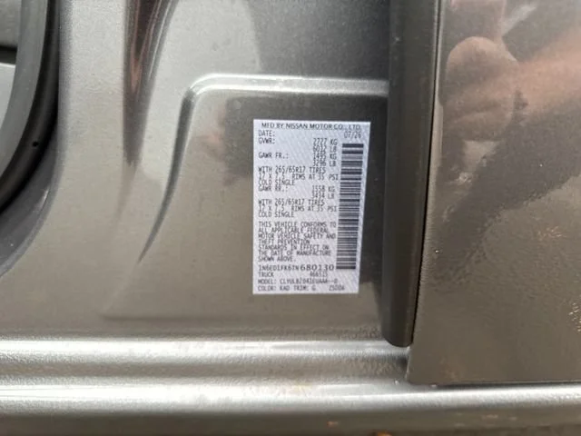 New 2026 Gun Metallic Nissan SV image 20