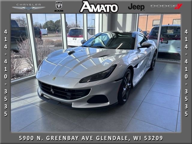 Used 2022 Silver Ferrari Base image 1