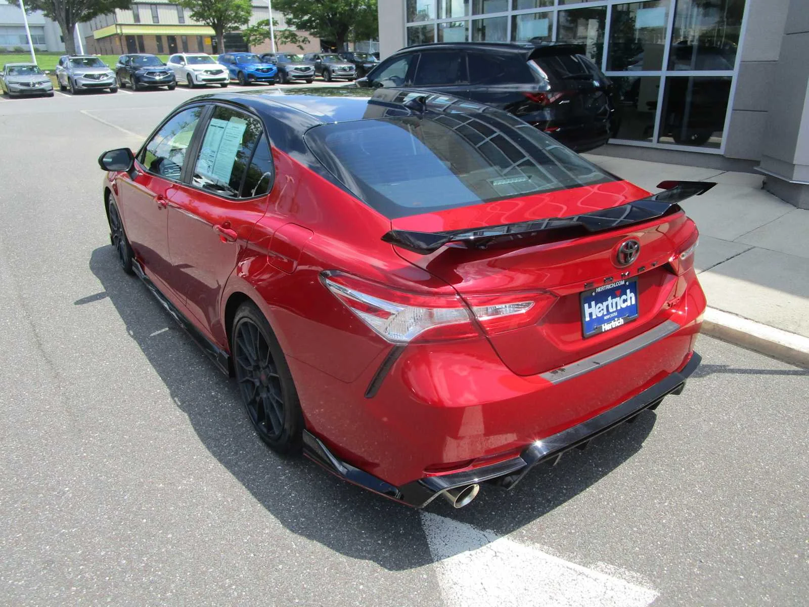 Used 2020 Supersonic Red/Midnight Black Metallic Toyota TRD V6 image 7