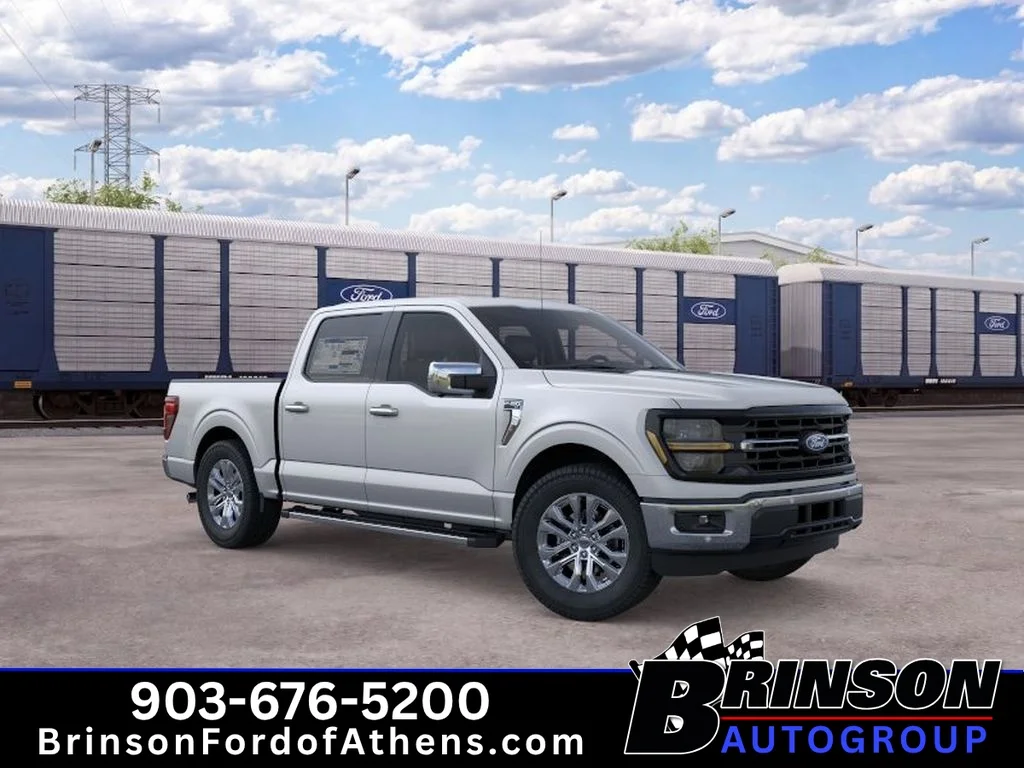 New 2026 Iconic Silver Metallic Ford XLT image 7