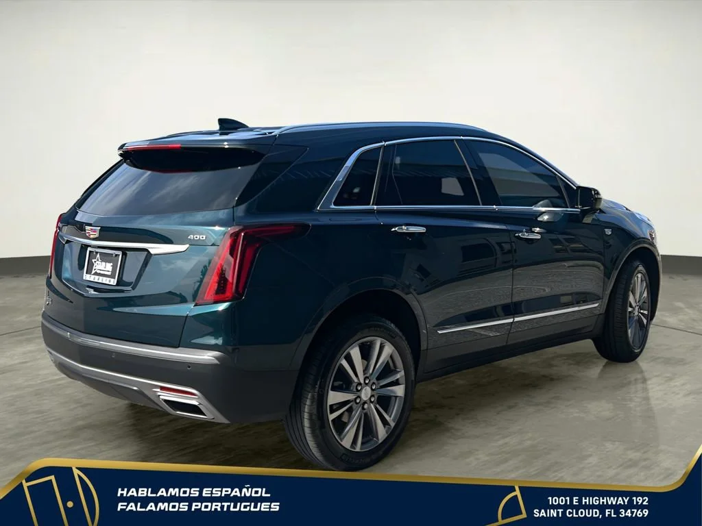 Used 2024 Emerald Lake Metallic Cadillac Premium Luxury image 6