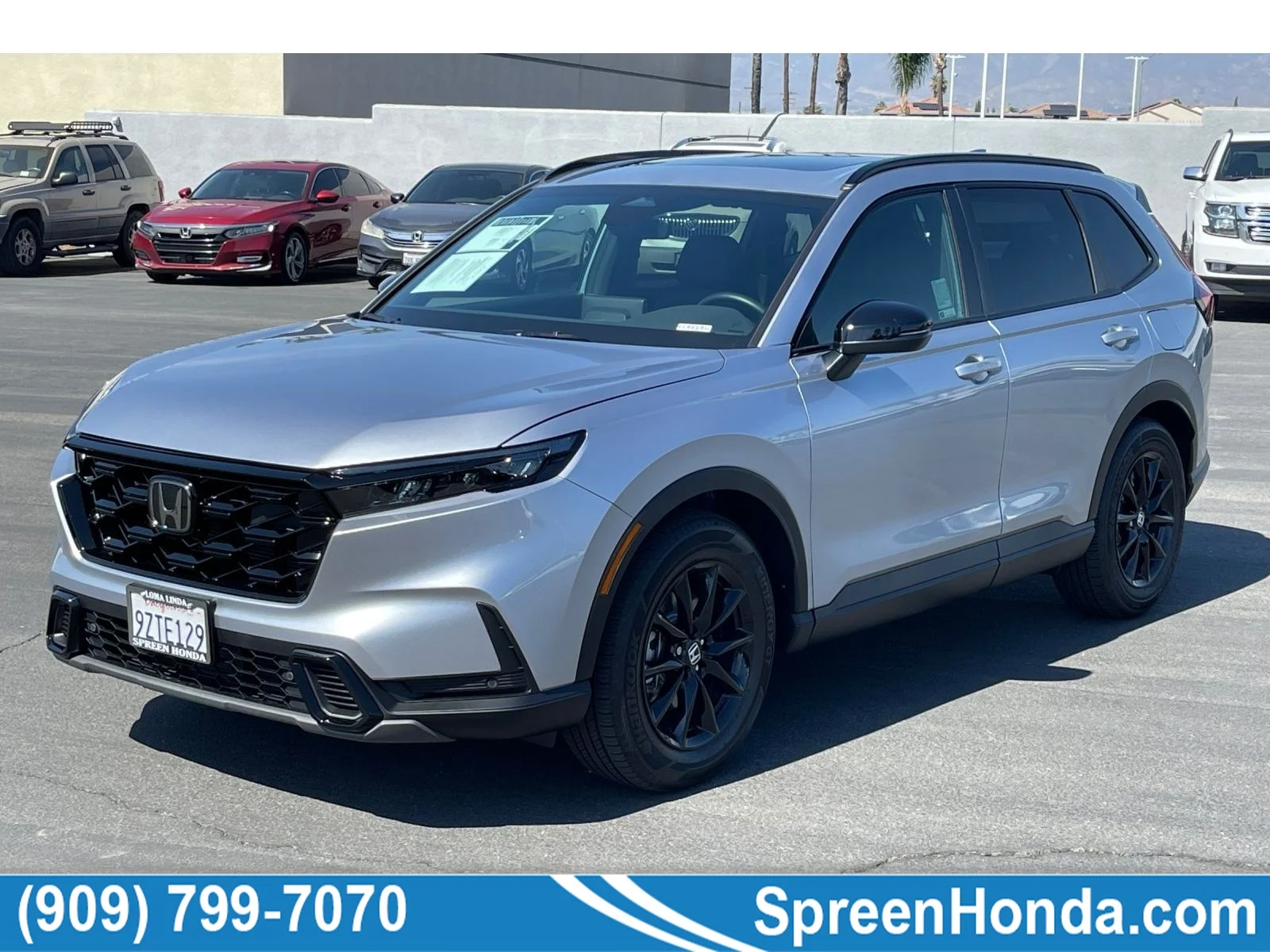 Used 2026 Solar Silver Metallic Honda Sport-L image 1