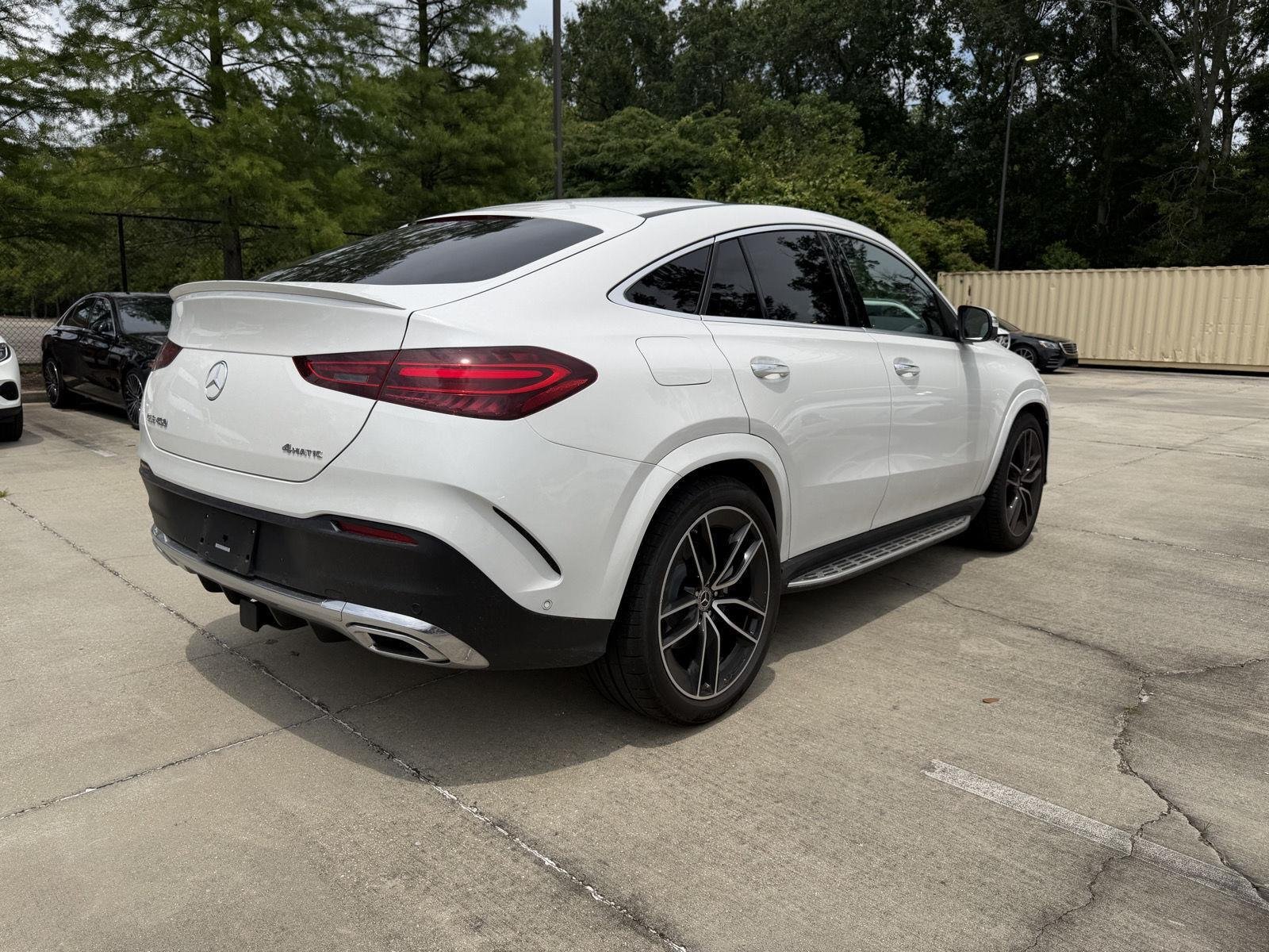 Certified Used 2025 MANUFAKTUR Moonlight White Metallic Mercedes-Benz GLE 450 image 28