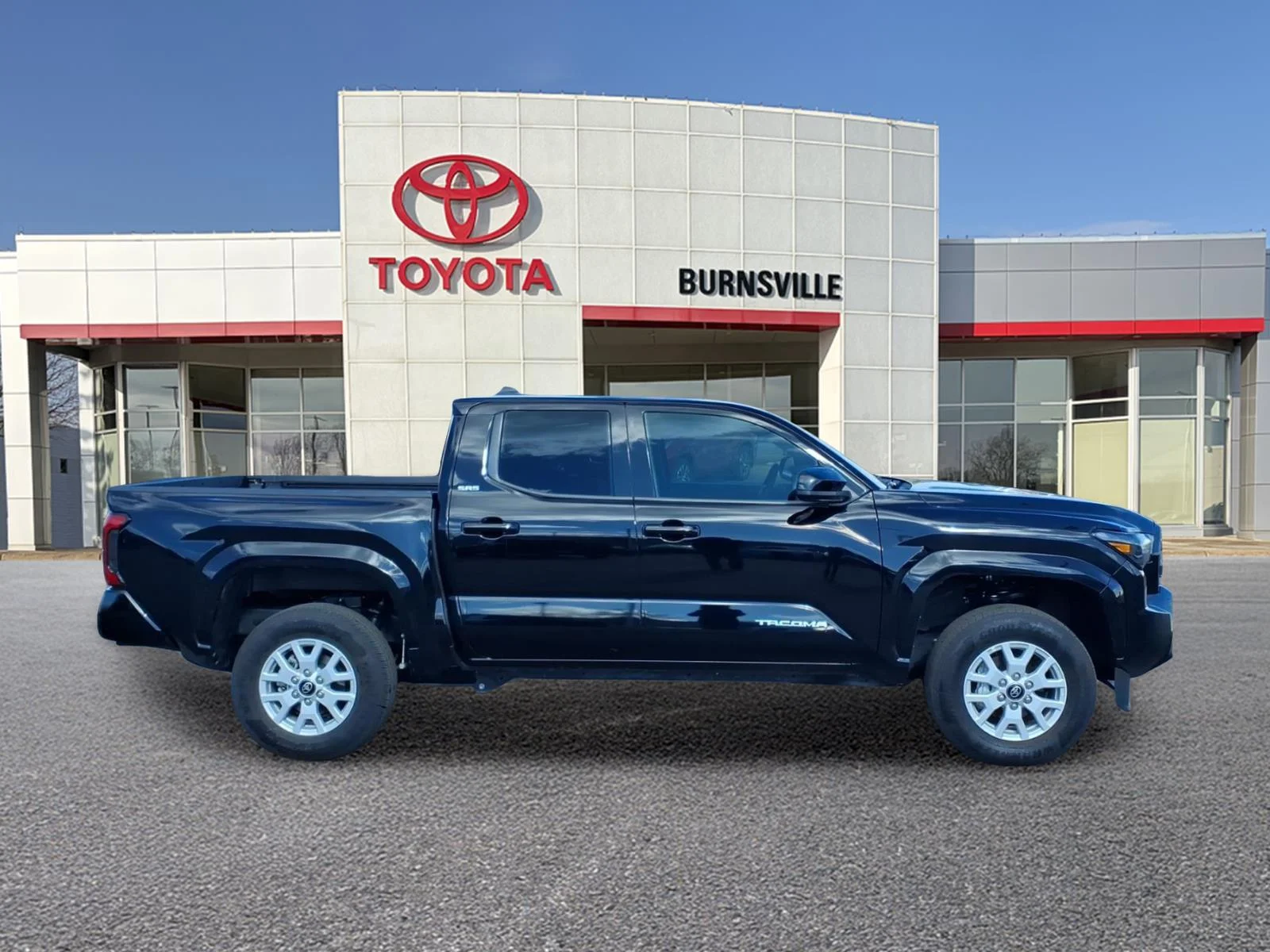 Certified 2025 Toyota Tacoma SR5 with VIN 3TMLB5JN9SM140689 for sale in Burnsville, Minnesota