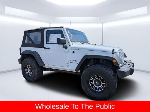 Used 2017 White Jeep Sport image 1