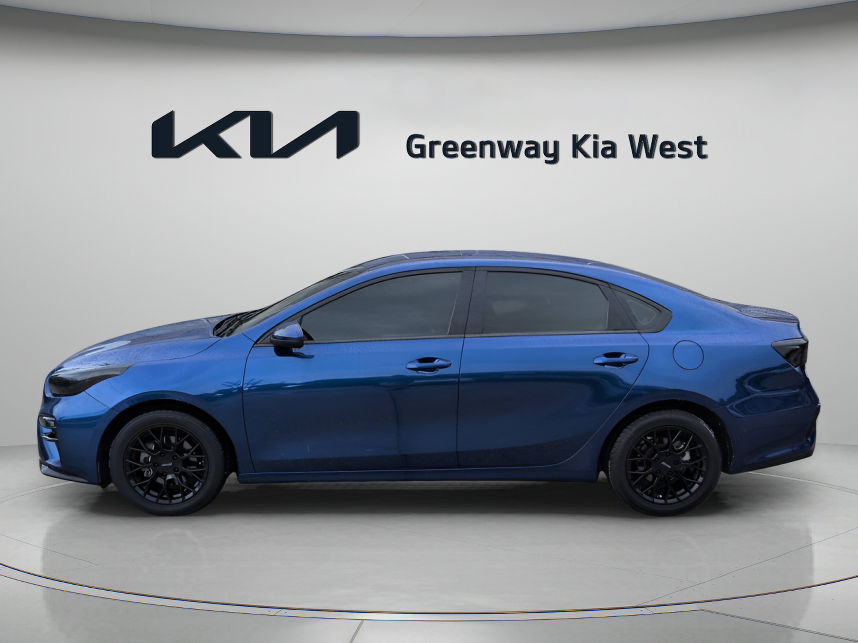 Certified Used 2021 Deep Sea Blue Kia LXS image 3