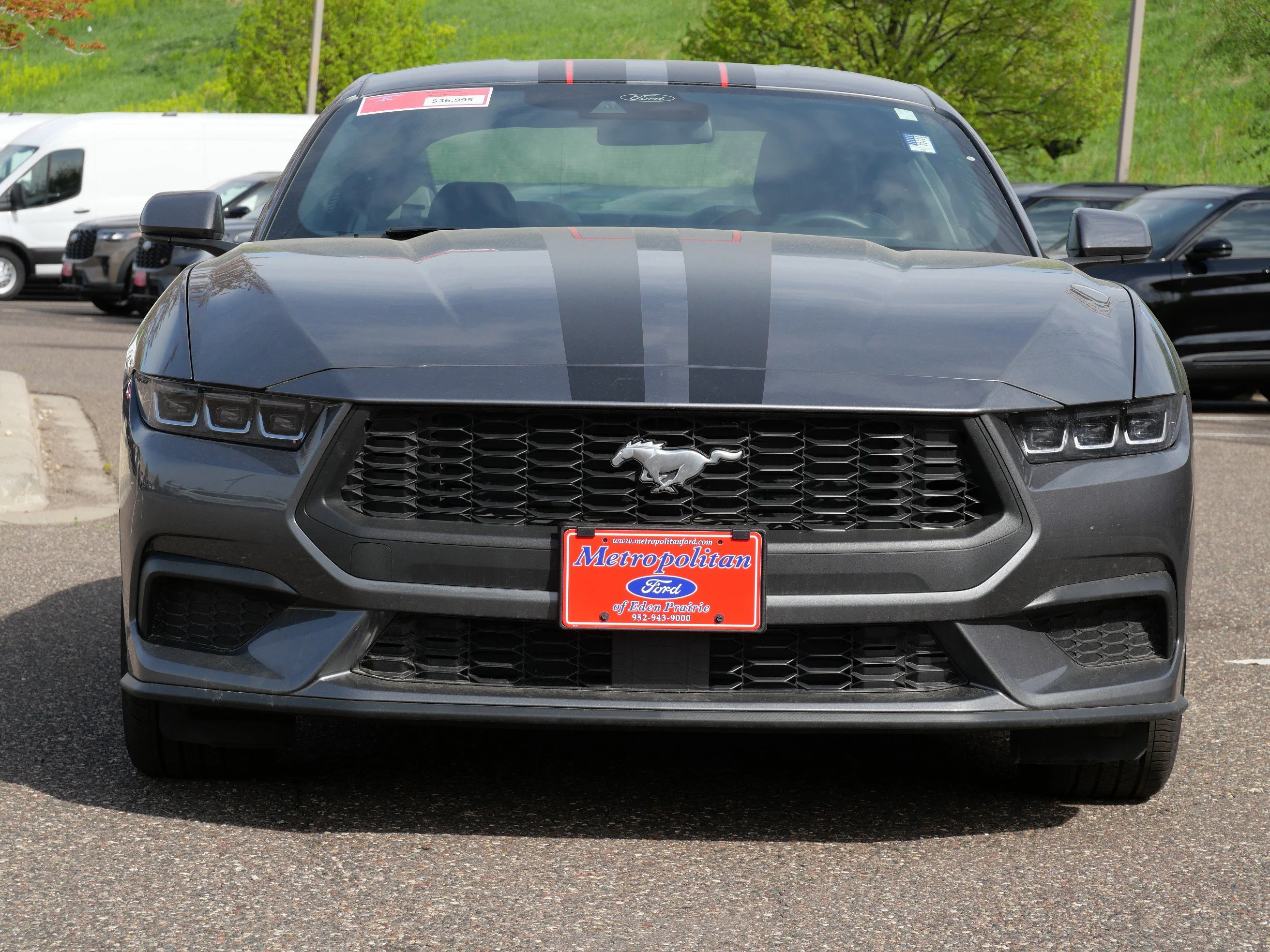 Certified 2025 Ford Mustang EcoBoost Premium with VIN 1FA6P8TH8S5103295 for sale in Eden Prairie, Minnesota