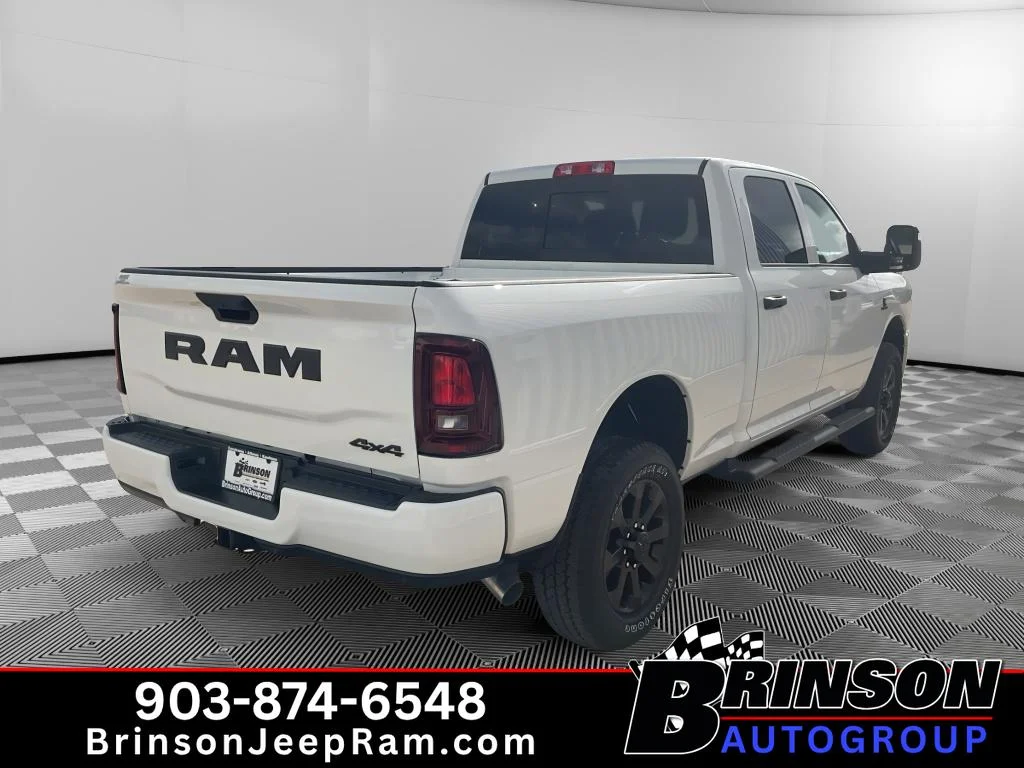New 2026 Bright White Clear-Coat Exterior Paint RAM Black Express image 5