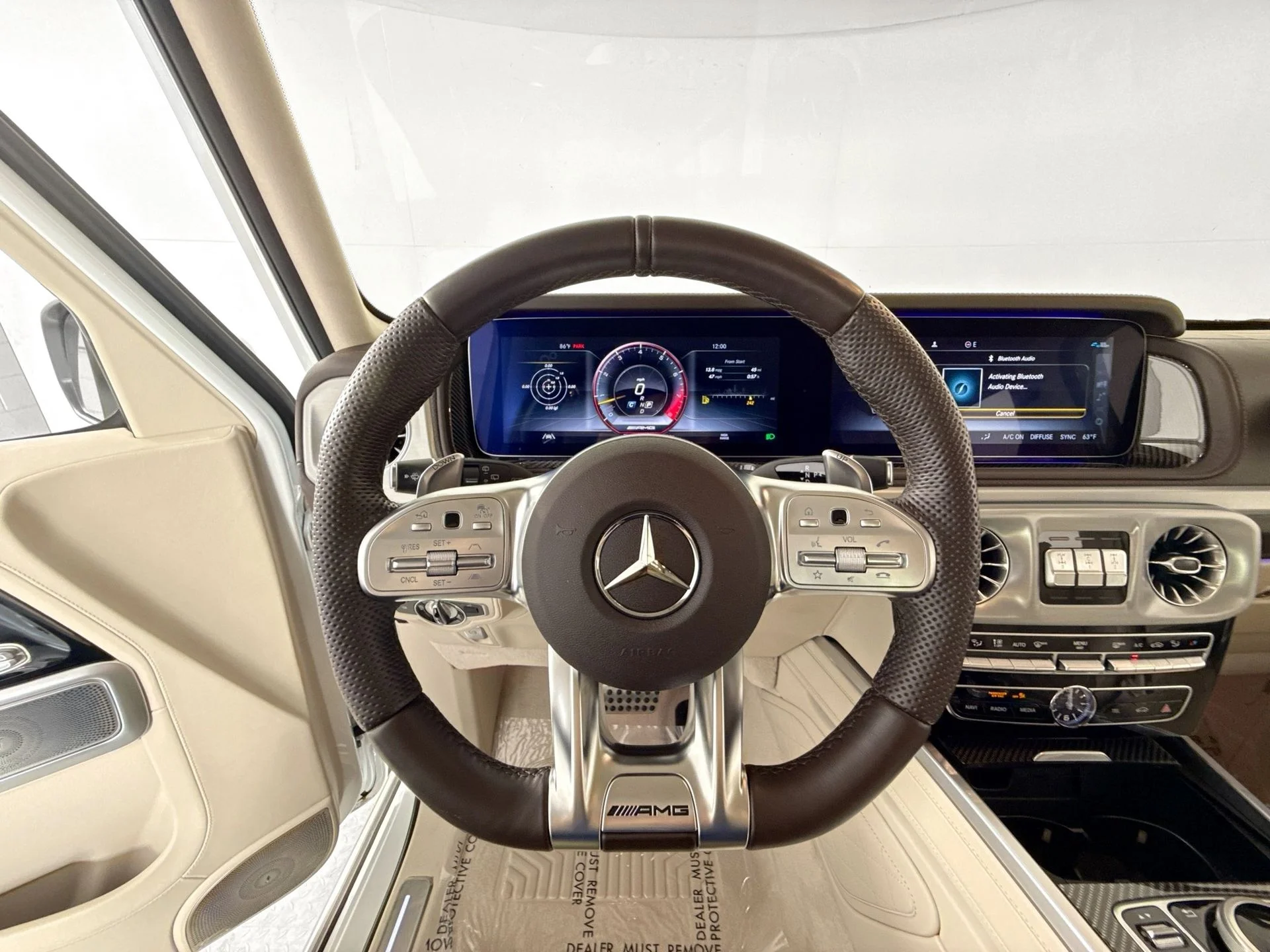 Used 2023 MANUFAKTUR Moonlight White Metallic Mercedes-Benz G 63 AMG® image 10
