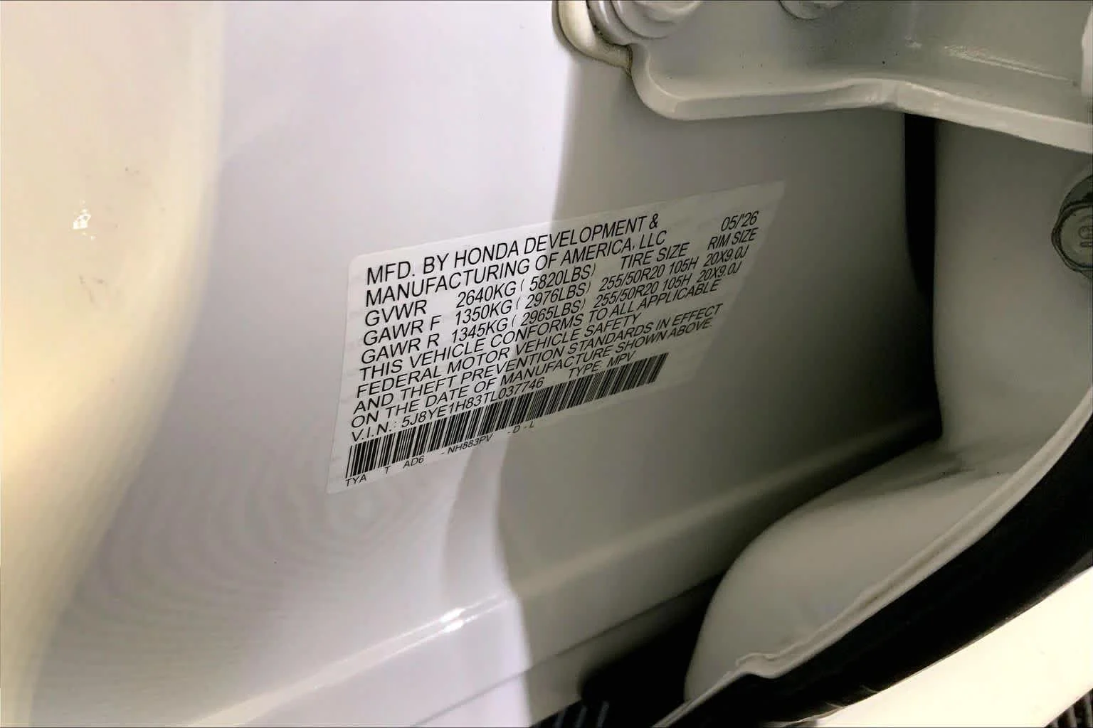 New 2026 Platinum White Pearl Acura With Advance Package image 13