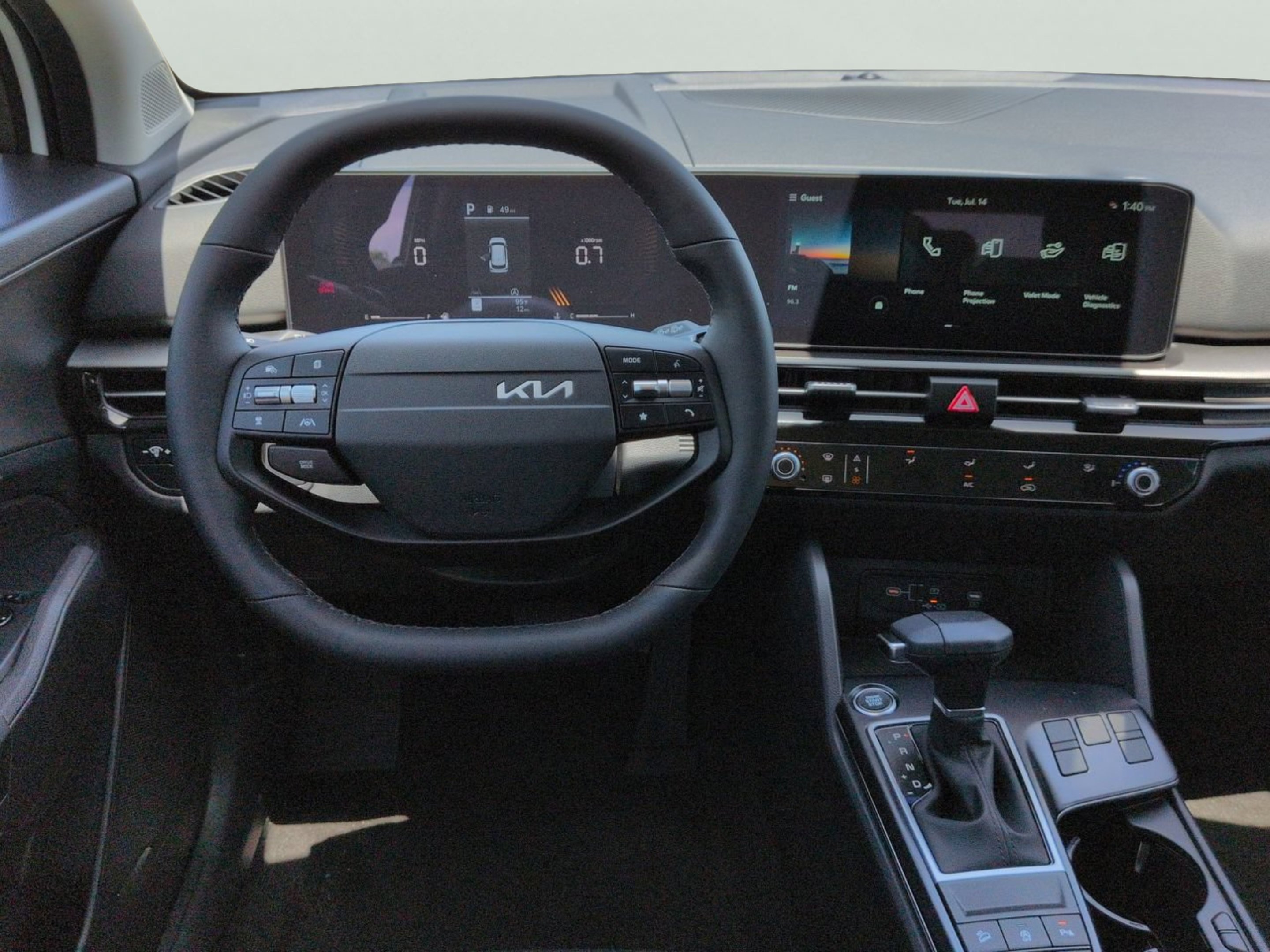 New 2026 Snow White Pearl Kia LX image 13