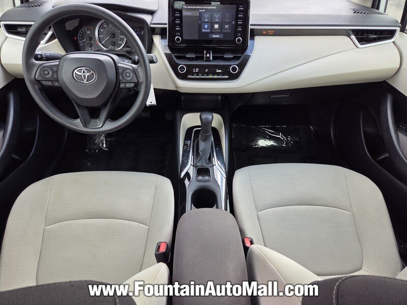 Used 2020 Blizzard Pearl TOYOTA LE CVT image 10