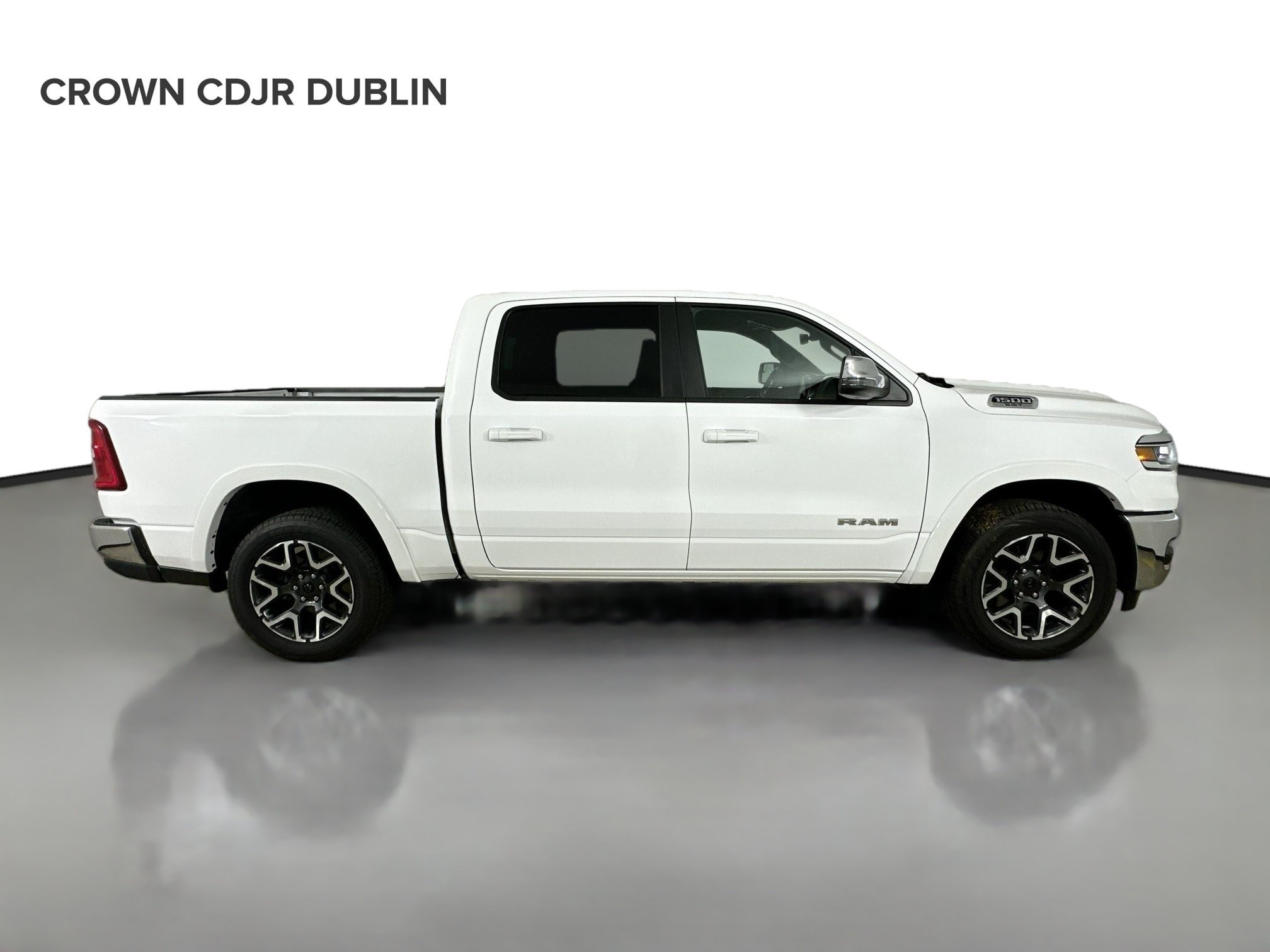 Used 2025 Bright White Clearcoat Ram Laramie image 4