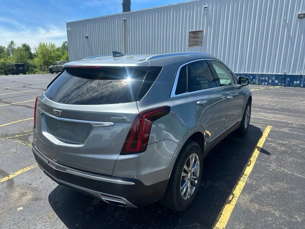 Used 2023 Argent Silver Metallic Cadillac Premium Luxury image 4