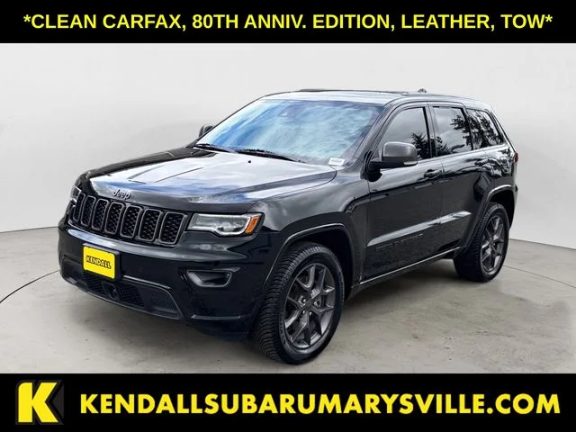 2021 Jeep Grand Cherokee 80th Anniversary Edition