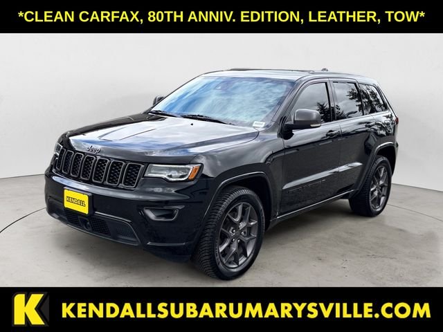 2021 Jeep Grand Cherokee 80th Anniversary Edition