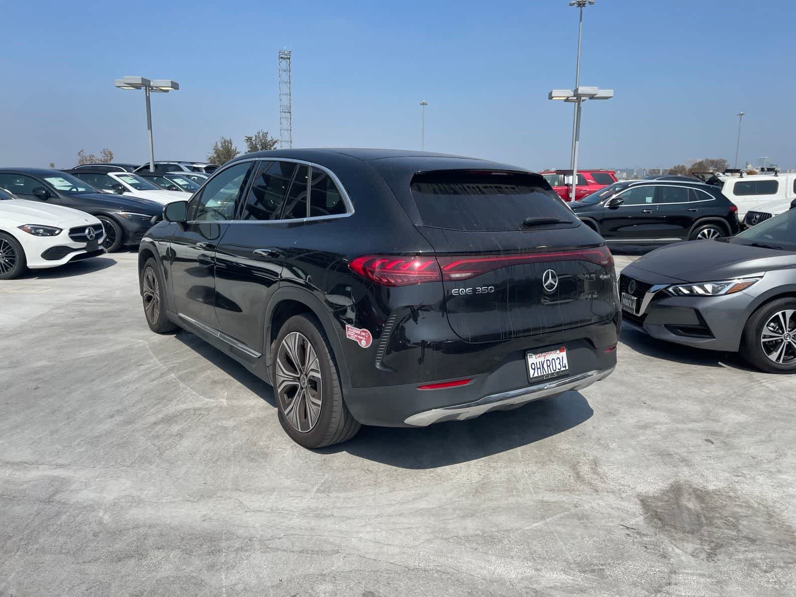 Certified Used 2023 Obsidian Black Metallic Mercedes-Benz EQE 350 image 4