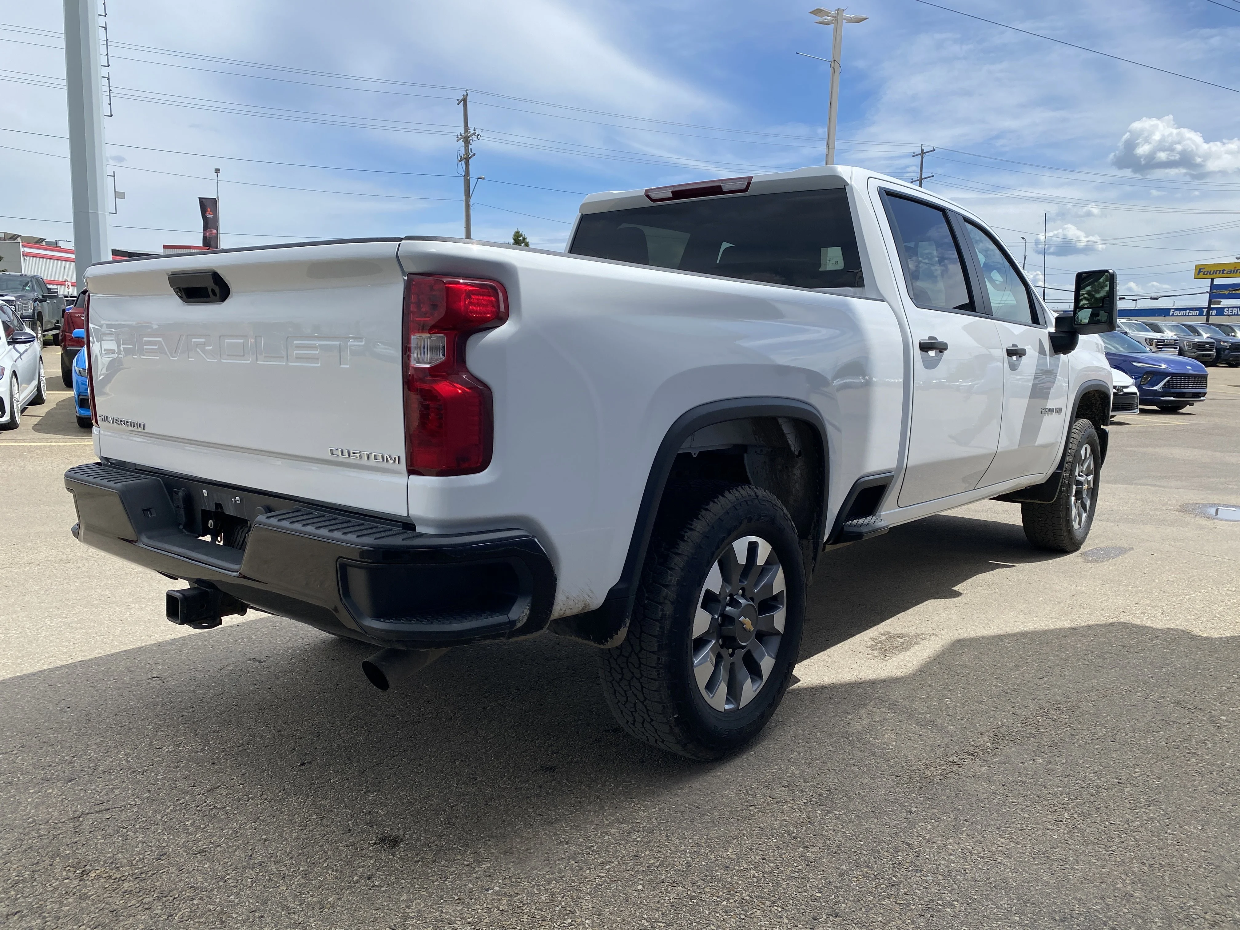 Used 2024 White Chevrolet Custom Crew Cab image 5