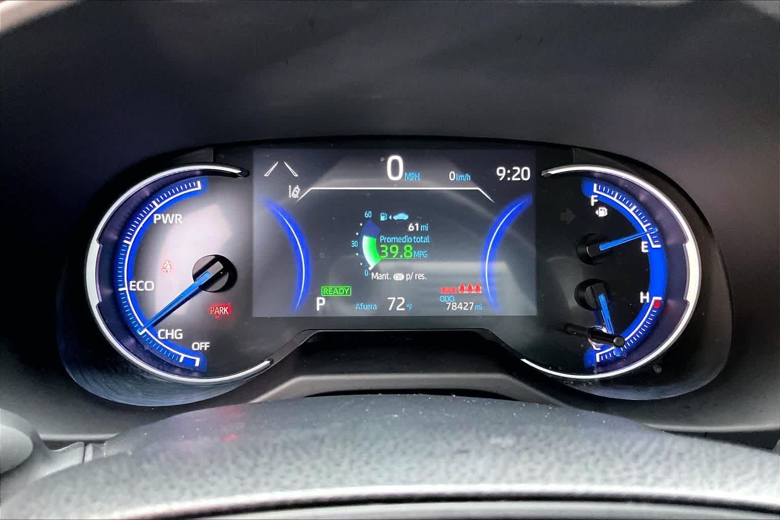 Used 2024 Silver Sky Metallic Toyota Hybrid LE image 26
