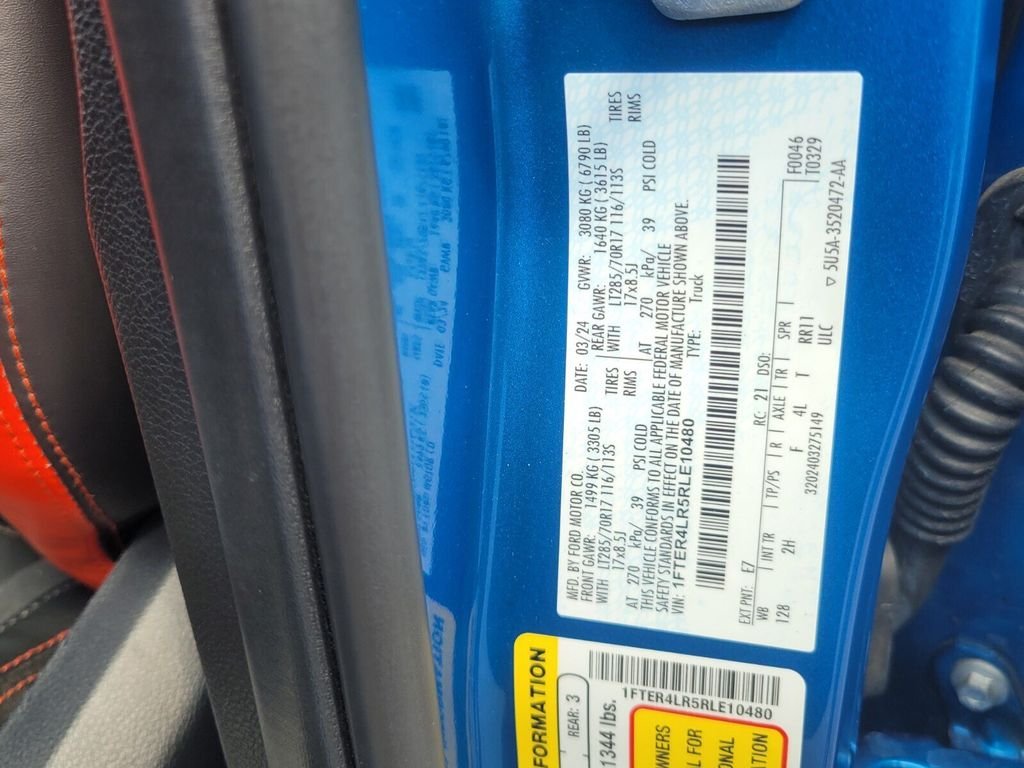 Used 2024 Blue Ford Raptor image 17