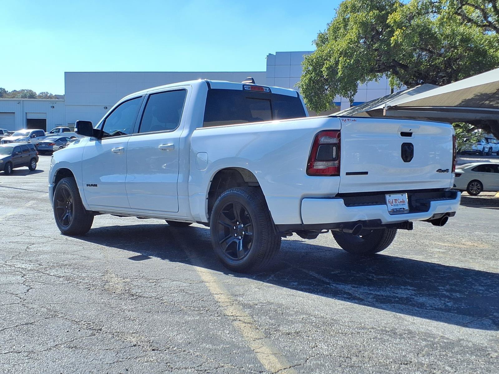 Used 2022 Bright White Clearcoat Ram Big Horn image 6