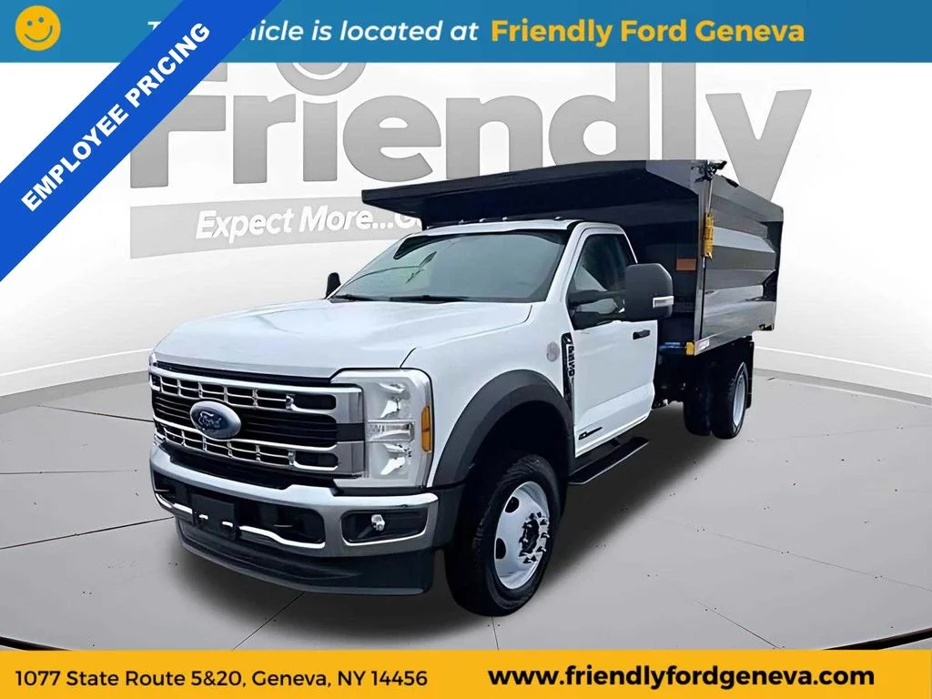 New 2025 Oxford White Ford F-550® XL image 1