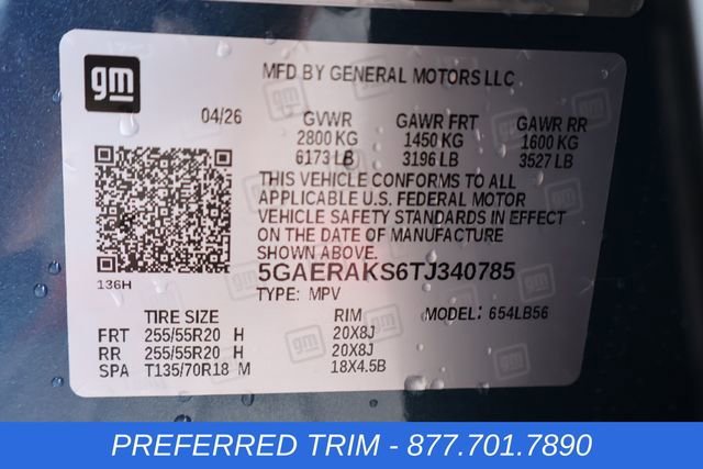 New 2026 Ocean Blue Metallic Buick Preferred image 30