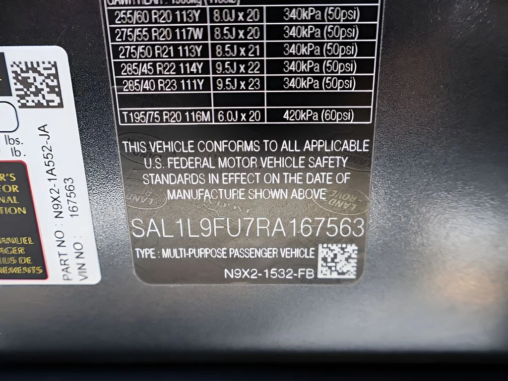 Used 2024 Carpathian Gray Premium Metallic Land Rover Dynamic SE image 60