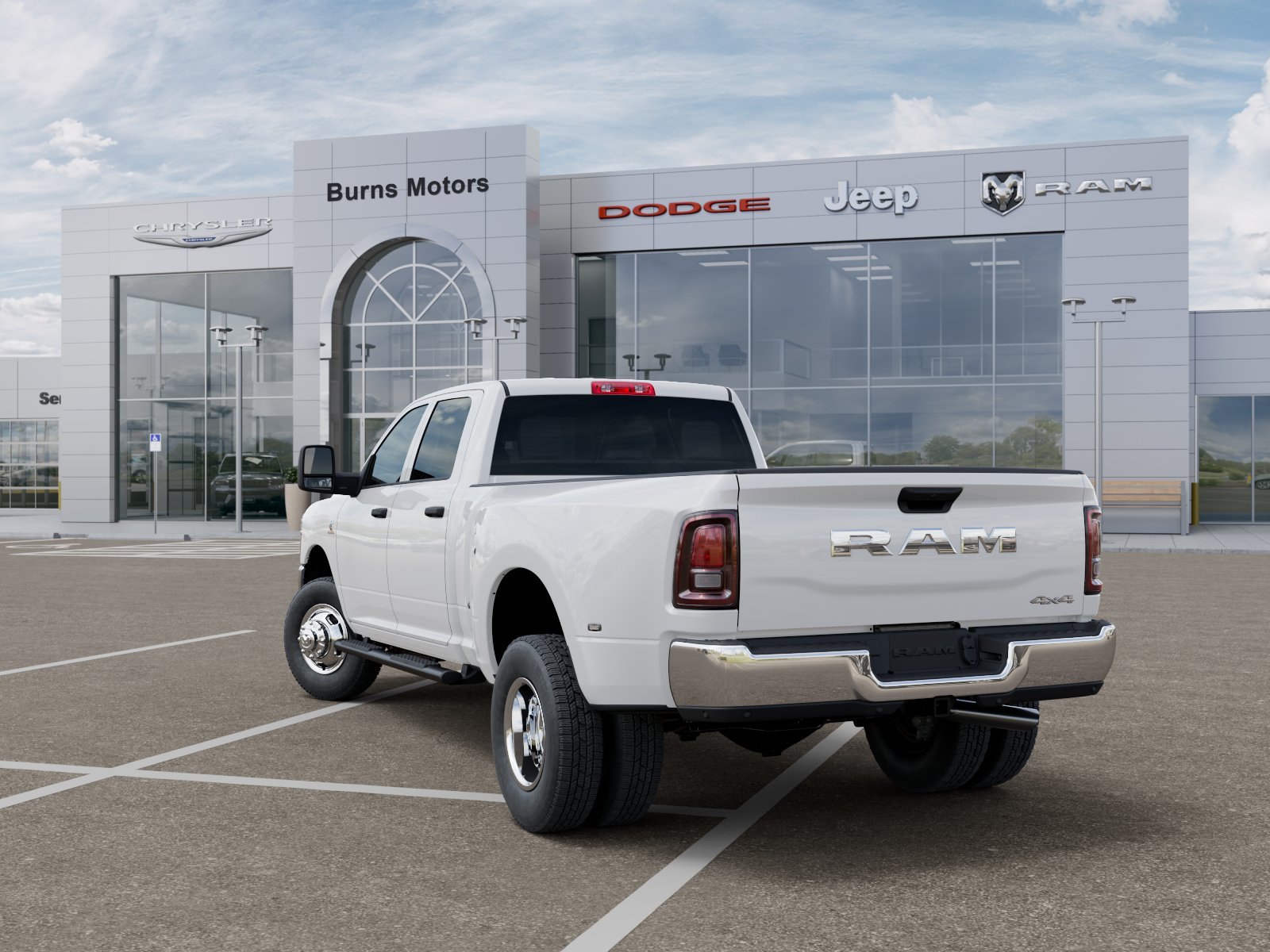 New 2026 Bright White Clear-Coat Exterior Paint RAM Tradesman Dually image 29