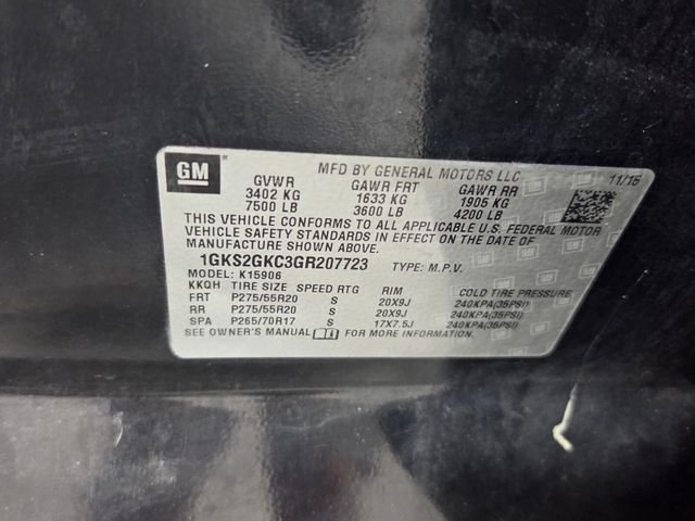 Used 2016 Black GMC SLT image 20