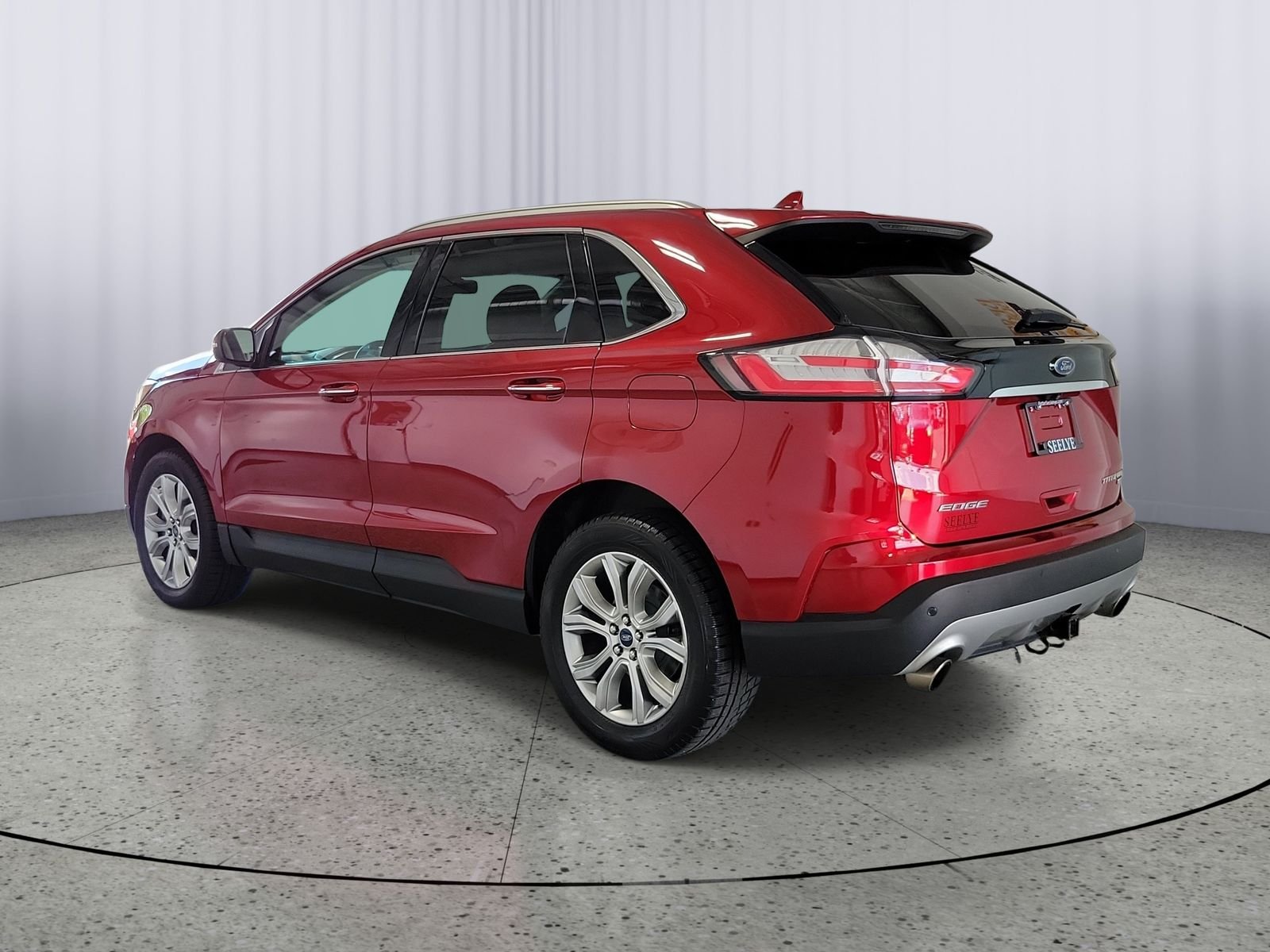 Used 2019 Red Ford Titanium image 3