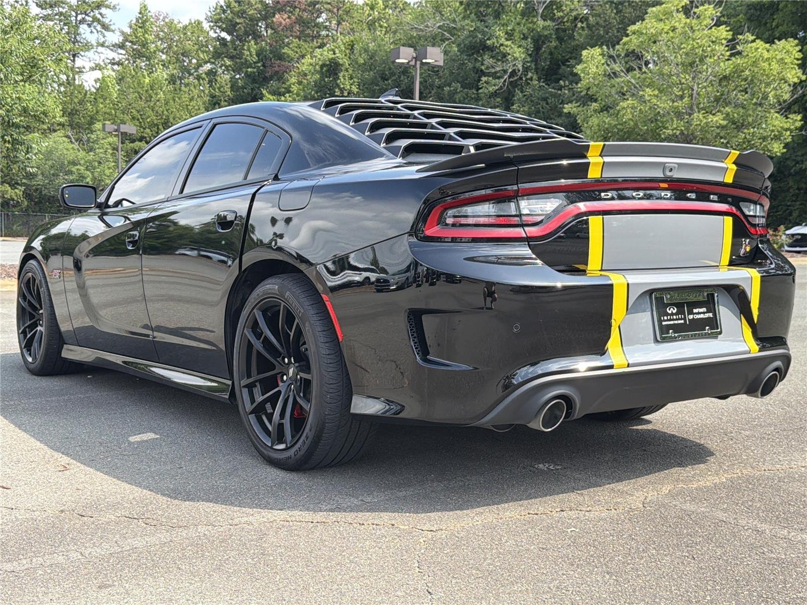 Used 2022 Pitch Black Clearcoat Dodge Scat Pack image 23