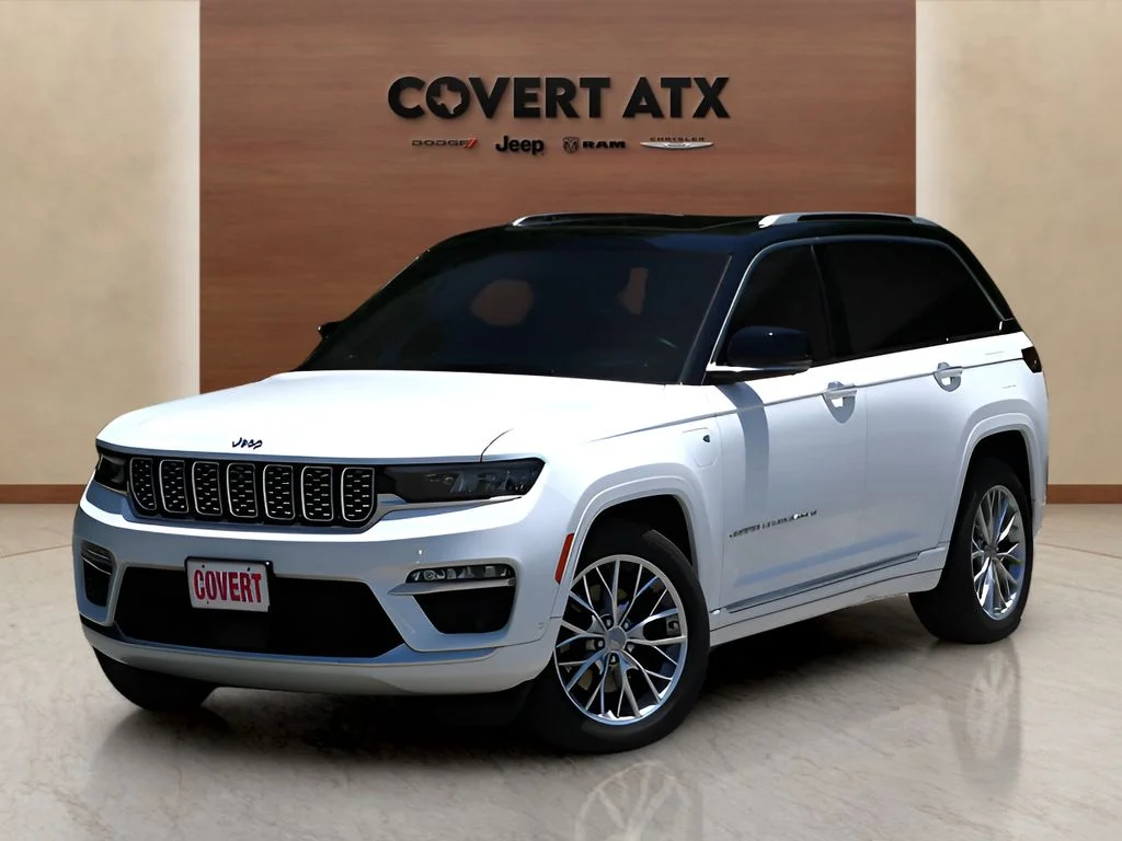 Used 2023 White Jeep Summit 4xe image 1