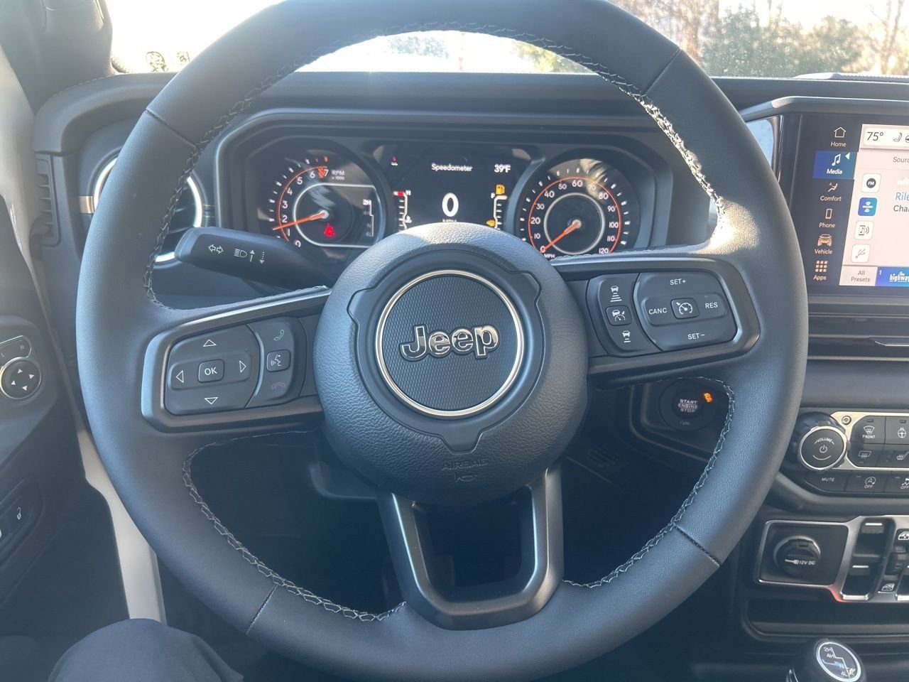 New 2026 Bright White Clearcoat Jeep Sahara image 13