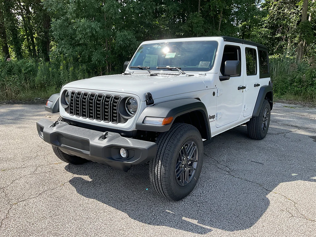 New 2027 Bright White Clearcoat Jeep Sport S image 3
